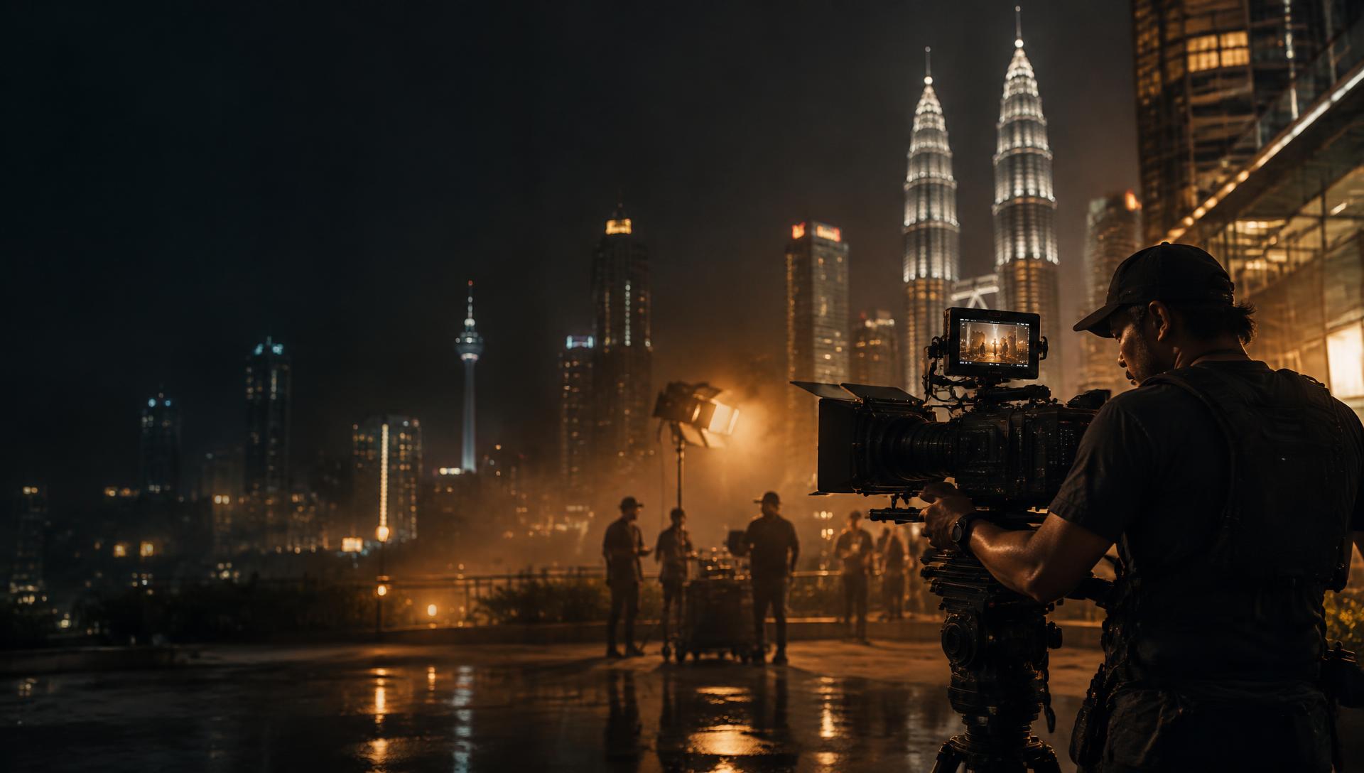 Creative Cinematic production behind the scenes